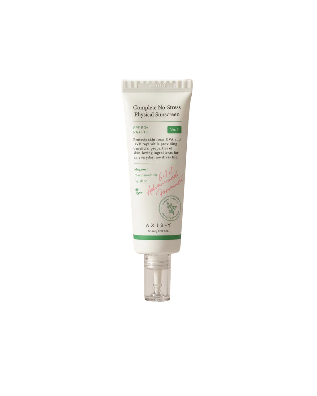 Complete No-Stress Physical Sunscreen (V3) 50ML - AXIS Y