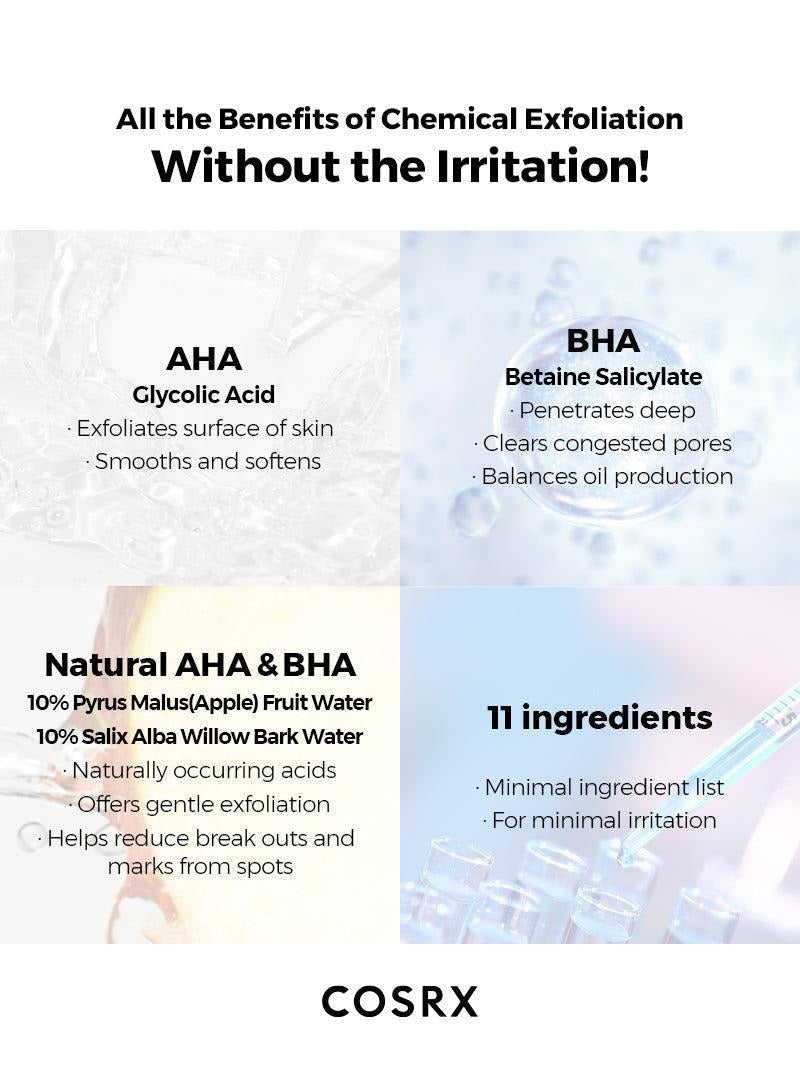 AHA/BHA Clarifying Treatment Toner 150ml - Cosrx