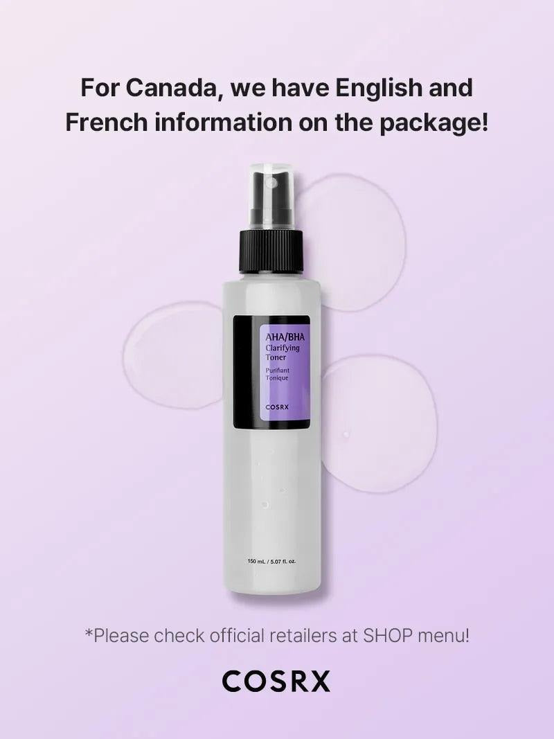 AHA/BHA Clarifying Treatment Toner 150ml - Cosrx