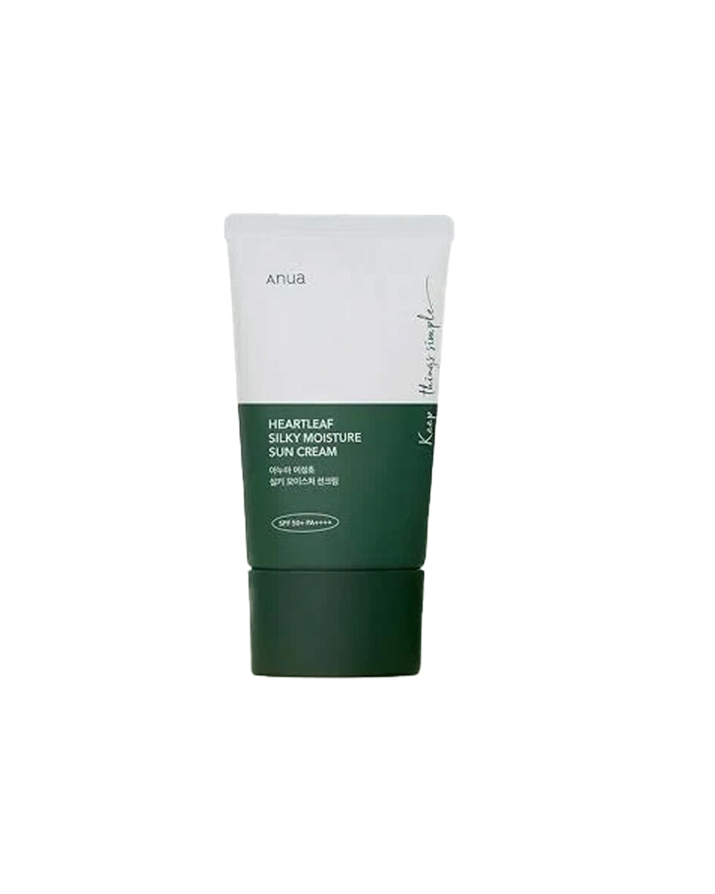 Heartleaf Silky Moisture Sun Cream 50ML - ANUA