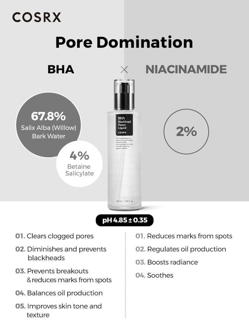 BHA Blackhead Power Liquid 100ml - Cosrx
