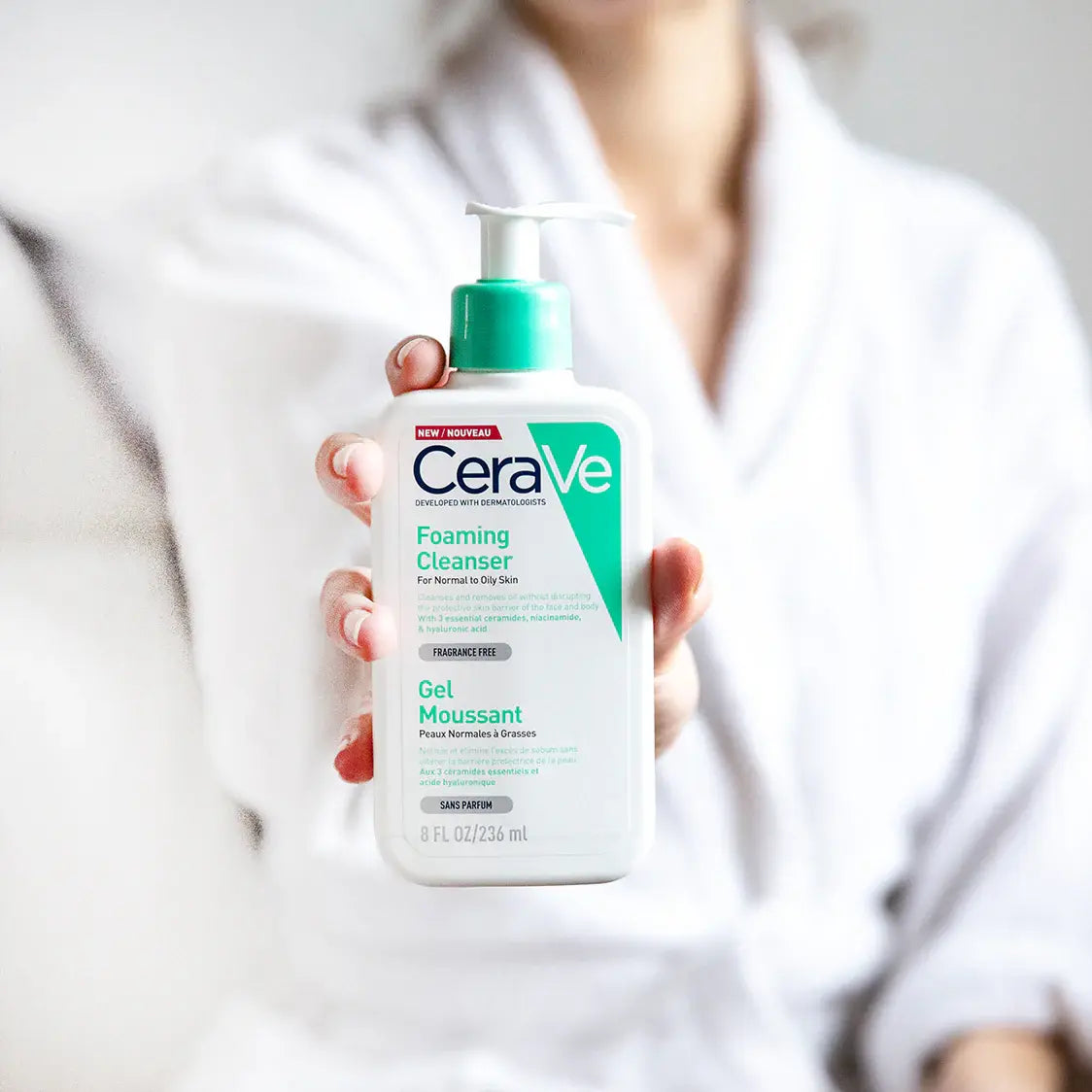 Foaming Cleanser For Normal To Oily Skin 236ml - CeraVe