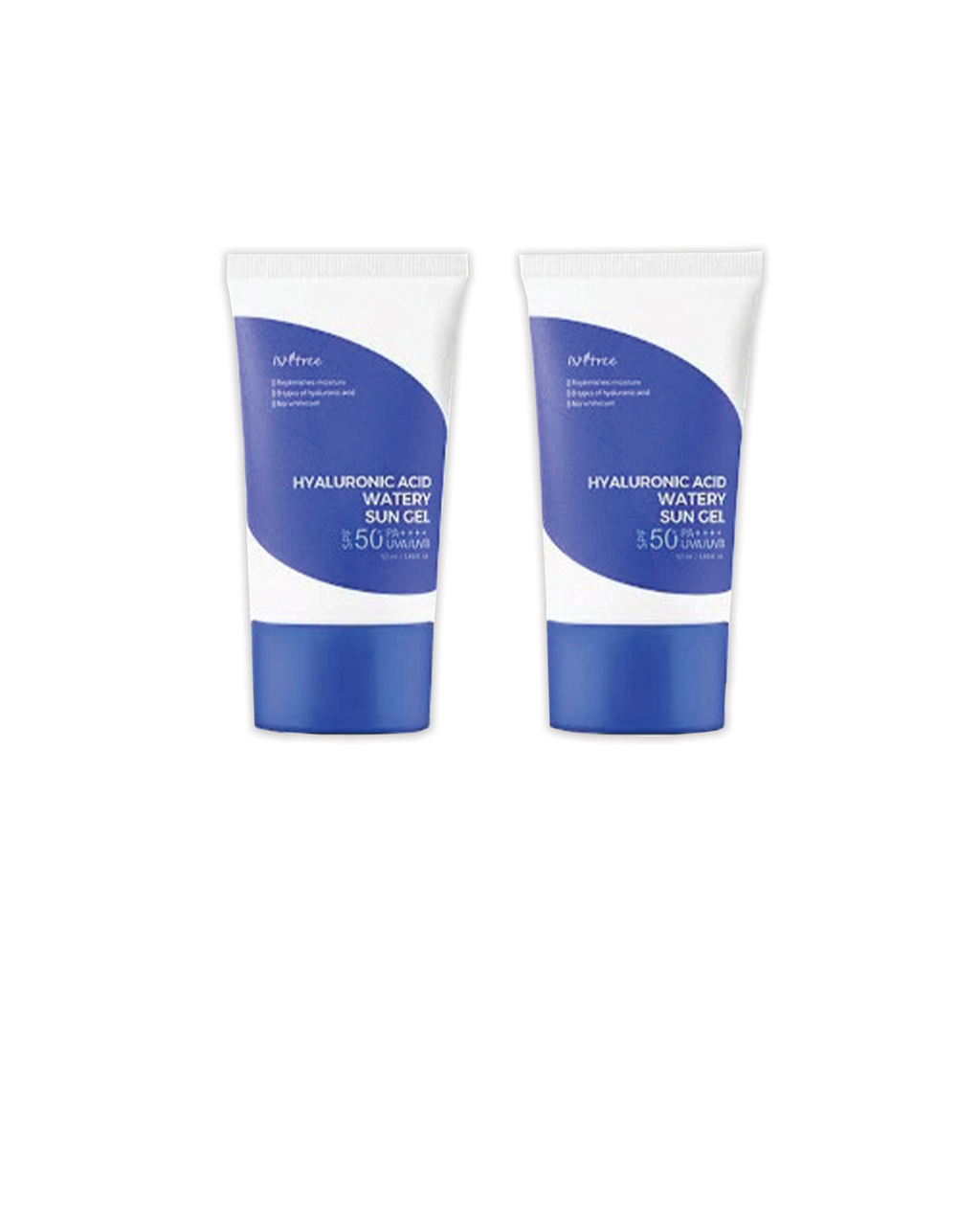 Hyaluronic Acid Watery Sun Gel Set 50ml x 2 - Isntree