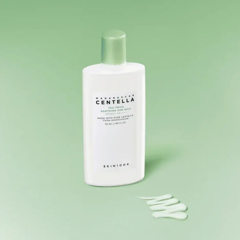 Madagascar Centella Tea-Trica Soothing Sun Milk 50ml - SKIN1004