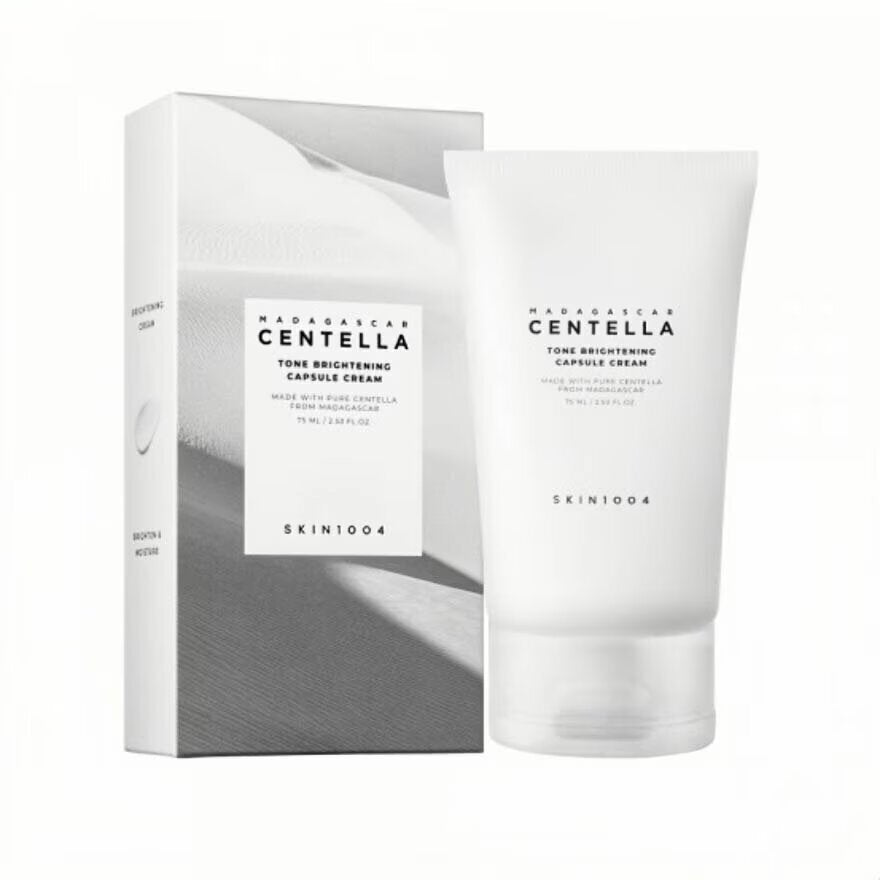 Madagascar Centella Tone Brightening Capsule Cream 75ml - SKIN1004